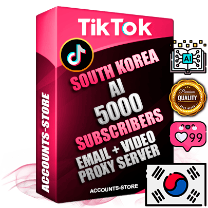 Professional Korean PREMIUM TikTok accounts of manual registration and farming for the ARTIFICIAL INTELLIGENCE niche with high trust history profile photos and videos — fully themed and optimized for ARTIFICIAL INTELLIGENCE advertising and promotion — 5000 niche-related live active subscribers 2018–2022 registration years Verified Email (included) + Cookie JSON for secure import and login to the account + User Agent + high-quality content filling (profile photo banner and videos). Fully ready for targeted campaigns and ad launches from any country. Perfectly holds ads without bans. Ideal for any earning schemes affiliate promotions and marketing projects. Quality unlimited IPv4 proxy server included. Professional Korean PREMIUM TikTok accounts of manual registration and farming for the ARTIFICIAL INTELLIGENCE niche with high trust history profile photos and videos — fully themed and optimized for ARTIFICIAL INTELLIGENCE advertising and promotion — 5000 niche-related live active subscribers 2018–2022 registration years Verified Email (included) + Cookie JSON for secure import and login to the account + User Agent + high-quality content filling (profile photo banner and videos). Fully ready for targeted campaigns and ad launches from any country. Perfectly holds ads without bans. Ideal for any earning schemes affiliate promotions and marketing projects. Quality unlimited IPv4 proxy server included.