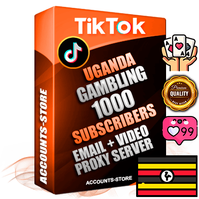 Professional Ugandan PREMIUM TikTok accounts of manual registration and farming for the GAMBLING niche with high trust history profile photos and videos — fully themed and optimized for GAMBLING advertising and promotion — 1000 niche-related live active subscribers 2018–2022 registration years Verified Email (included) + Cookie JSON for secure import and login to the account + User Agent + high-quality content filling (profile photo banner and videos). Fully ready for targeted campaigns and ad launches from any country. Perfectly holds ads without bans. Ideal for any earning schemes affiliate promotions and marketing projects. Quality unlimited IPv4 proxy server included. Professional Ugandan PREMIUM TikTok accounts of manual registration and farming for the GAMBLING niche with high trust history profile photos and videos — fully themed and optimized for GAMBLING advertising and promotion — 1000 niche-related live active subscribers 2018–2022 registration years Verified Email (included) + Cookie JSON for secure import and login to the account + User Agent + high-quality content filling (profile photo banner and videos). Fully ready for targeted campaigns and ad launches from any country. Perfectly holds ads without bans. Ideal for any earning schemes affiliate promotions and marketing projects. Quality unlimited IPv4 proxy server included.