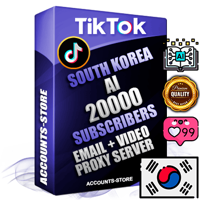 Professional Korean PREMIUM TikTok accounts of manual registration and farming for the ARTIFICIAL INTELLIGENCE niche with high trust history profile photos and videos — fully themed and optimized for ARTIFICIAL INTELLIGENCE advertising and promotion — 20000 niche-related live active subscribers 2018–2022 registration years Verified Email (included) + Cookie JSON for secure import and login to the account + User Agent + high-quality content filling (profile photo banner and videos). Fully ready for targeted campaigns and ad launches from any country. Perfectly holds ads without bans. Ideal for any earning schemes affiliate promotions and marketing projects. Quality unlimited IPv4 proxy server included. Professional Korean PREMIUM TikTok accounts of manual registration and farming for the ARTIFICIAL INTELLIGENCE niche with high trust history profile photos and videos — fully themed and optimized for ARTIFICIAL INTELLIGENCE advertising and promotion — 20000 niche-related live active subscribers 2018–2022 registration years Verified Email (included) + Cookie JSON for secure import and login to the account + User Agent + high-quality content filling (profile photo banner and videos). Fully ready for targeted campaigns and ad launches from any country. Perfectly holds ads without bans. Ideal for any earning schemes affiliate promotions and marketing projects. Quality unlimited IPv4 proxy server included.