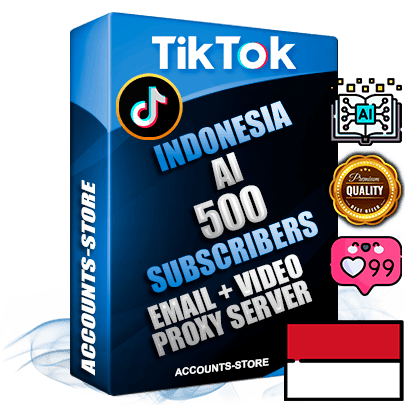 Professional Indonesian PREMIUM TikTok accounts of manual registration and farming for the ARTIFICIAL INTELLIGENCE niche with high trust history profile photos and videos — fully themed and optimized for ARTIFICIAL INTELLIGENCE advertising and promotion — 500 niche-related live active subscribers 2018–2022 registration years Verified Email (included) + Cookie JSON for secure import and login to the account + User Agent + high-quality content filling (profile photo banner and videos). Fully ready for targeted campaigns and ad launches from any country. Perfectly holds ads without bans. Ideal for any earning schemes affiliate promotions and marketing projects. Quality unlimited IPv4 proxy server included. Professional Indonesian PREMIUM TikTok accounts of manual registration and farming for the ARTIFICIAL INTELLIGENCE niche with high trust history profile photos and videos — fully themed and optimized for ARTIFICIAL INTELLIGENCE advertising and promotion — 500 niche-related live active subscribers 2018–2022 registration years Verified Email (included) + Cookie JSON for secure import and login to the account + User Agent + high-quality content filling (profile photo banner and videos). Fully ready for targeted campaigns and ad launches from any country. Perfectly holds ads without bans. Ideal for any earning schemes affiliate promotions and marketing projects. Quality unlimited IPv4 proxy server included.