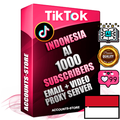 Professional Indonesian PREMIUM TikTok accounts of manual registration and farming for the ARTIFICIAL INTELLIGENCE niche with high trust history profile photos and videos — fully themed and optimized for ARTIFICIAL INTELLIGENCE advertising and promotion — 1000 niche-related live active subscribers 2018–2022 registration years Verified Email (included) + Cookie JSON for secure import and login to the account + User Agent + high-quality content filling (profile photo banner and videos). Fully ready for targeted campaigns and ad launches from any country. Perfectly holds ads without bans. Ideal for any earning schemes affiliate promotions and marketing projects. Quality unlimited IPv4 proxy server included. Professional Indonesian PREMIUM TikTok accounts of manual registration and farming for the ARTIFICIAL INTELLIGENCE niche with high trust history profile photos and videos — fully themed and optimized for ARTIFICIAL INTELLIGENCE advertising and promotion — 1000 niche-related live active subscribers 2018–2022 registration years Verified Email (included) + Cookie JSON for secure import and login to the account + User Agent + high-quality content filling (profile photo banner and videos). Fully ready for targeted campaigns and ad launches from any country. Perfectly holds ads without bans. Ideal for any earning schemes affiliate promotions and marketing projects. Quality unlimited IPv4 proxy server included.