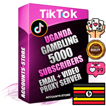 Professional Ugandan PREMIUM TikTok accounts of manual registration and farming for the GAMBLING niche with high trust history profile photos and videos — fully themed and optimized for GAMBLING advertising and promotion — 5000 niche-related live active subscribers 2018–2022 registration years Verified Email (included) + Cookie JSON for secure import and login to the account + User Agent + high-quality content filling (profile photo banner and videos). Fully ready for targeted campaigns and ad launches from any country. Perfectly holds ads without bans. Ideal for any earning schemes affiliate promotions and marketing projects. Quality unlimited IPv4 proxy server included.