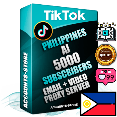 Professional Filipino PREMIUM TikTok accounts of manual registration and farming for the ARTIFICIAL INTELLIGENCE niche with high trust history profile photos and videos — fully themed and optimized for ARTIFICIAL INTELLIGENCE advertising and promotion — 5000 niche-related live active subscribers 2018–2022 registration years Verified Email (included) + Cookie JSON for secure import and login to the account + User Agent + high-quality content filling (profile photo banner and videos). Fully ready for targeted campaigns and ad launches from any country. Perfectly holds ads without bans. Ideal for any earning schemes affiliate promotions and marketing projects. Quality unlimited IPv4 proxy server included.