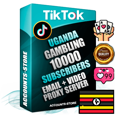 Professional Ugandan PREMIUM TikTok accounts of manual registration and farming for the GAMBLING niche with high trust history profile photos and videos — fully themed and optimized for GAMBLING advertising and promotion — 10000 niche-related live active subscribers 2018–2022 registration years Verified Email (included) + Cookie JSON for secure import and login to the account + User Agent + high-quality content filling (profile photo banner and videos). Fully ready for targeted campaigns and ad launches from any country. Perfectly holds ads without bans. Ideal for any earning schemes affiliate promotions and marketing projects. Quality unlimited IPv4 proxy server included.