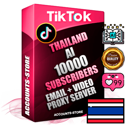 Professional Thai PREMIUM TikTok accounts of manual registration and farming for the ARTIFICIAL INTELLIGENCE niche with high trust history profile photos and videos — fully themed and optimized for ARTIFICIAL INTELLIGENCE advertising and promotion — 10000 niche-related live active subscribers 2018–2022 registration years Verified Email (included) + Cookie JSON for secure import and login to the account + User Agent + high-quality content filling (profile photo banner and videos). Fully ready for targeted campaigns and ad launches from any country. Perfectly holds ads without bans. Ideal for any earning schemes affiliate promotions and marketing projects. Quality unlimited IPv4 proxy server included. Professional Thai PREMIUM TikTok accounts of manual registration and farming for the ARTIFICIAL INTELLIGENCE niche with high trust history profile photos and videos — fully themed and optimized for ARTIFICIAL INTELLIGENCE advertising and promotion — 10000 niche-related live active subscribers 2018–2022 registration years Verified Email (included) + Cookie JSON for secure import and login to the account + User Agent + high-quality content filling (profile photo banner and videos). Fully ready for targeted campaigns and ad launches from any country. Perfectly holds ads without bans. Ideal for any earning schemes affiliate promotions and marketing projects. Quality unlimited IPv4 proxy server included.