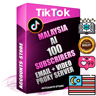 Professional Malaysian PREMIUM TikTok accounts of manual registration and farming for the ARTIFICIAL INTELLIGENCE niche with high trust history profile photos and videos — fully themed and optimized for ARTIFICIAL INTELLIGENCE advertising and promotion — 100 niche-related live active subscribers 2018–2022 registration years Verified Email (included) + Cookie JSON for secure import and login to the account + User Agent + high-quality content filling (profile photo banner and videos). Fully ready for targeted campaigns and ad launches from any country. Perfectly holds ads without bans. Ideal for any earning schemes affiliate promotions and marketing projects. Quality unlimited IPv4 proxy server included. Professional Malaysian PREMIUM TikTok accounts of manual registration and farming for the ARTIFICIAL INTELLIGENCE niche with high trust history profile photos and videos — fully themed and optimized for ARTIFICIAL INTELLIGENCE advertising and promotion — 100 niche-related live active subscribers 2018–2022 registration years Verified Email (included) + Cookie JSON for secure import and login to the account + User Agent + high-quality content filling (profile photo banner and videos). Fully ready for targeted campaigns and ad launches from any country. Perfectly holds ads without bans. Ideal for any earning schemes affiliate promotions and marketing projects. Quality unlimited IPv4 proxy server included.