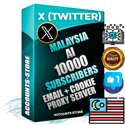Professional Malaysian PREMIUM X (Twitter) accounts of manual registration and farming for the ARTIFICIAL INTELLIGENCE niche with high trust history photos and tweets — fully themed and optimized for ARTIFICIAL INTELLIGENCE advertising and promotion — 10000 niche-related live active followers 2009–2014 registration year Verified Email (Included) + Cookie JSON for secure import and login to the account + User Agent + High-quality filling (Photo Header Posts). Fully ready for targeted campaigns and ad launches from any country. Perfectly hold ads without bans. Ideal for any earning schemes affiliate promotions and marketing projects. Quality unlimited IPv4 proxy server included. Professional Malaysian PREMIUM X (Twitter) accounts of manual registration and farming for the ARTIFICIAL INTELLIGENCE niche with high trust history photos and tweets — fully themed and optimized for ARTIFICIAL INTELLIGENCE advertising and promotion — 10000 niche-related live active followers 2009–2014 registration year Verified Email (Included) + Cookie JSON for secure import and login to the account + User Agent + High-quality filling (Photo Header Posts). Fully ready for targeted campaigns and ad launches from any country. Perfectly hold ads without bans. Ideal for any earning schemes affiliate promotions and marketing projects. Quality unlimited IPv4 proxy server included.