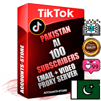 Professional Pakistani PREMIUM TikTok accounts of manual registration and farming for the ARTIFICIAL INTELLIGENCE niche with high trust history profile photos and videos — fully themed and optimized for ARTIFICIAL INTELLIGENCE advertising and promotion — 100 niche-related live active subscribers 2018–2022 registration years Verified Email (included) + Cookie JSON for secure import and login to the account + User Agent + high-quality content filling (profile photo banner and videos). Fully ready for targeted campaigns and ad launches from any country. Perfectly holds ads without bans. Ideal for any earning schemes affiliate promotions and marketing projects. Quality unlimited IPv4 proxy server included.
