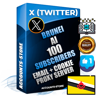 Professional Brunei PREMIUM X (Twitter) accounts of manual registration and farming for the ARTIFICIAL INTELLIGENCE niche with high trust history photos and tweets — fully themed and optimized for ARTIFICIAL INTELLIGENCE advertising and promotion — 100 niche-related live active followers 2009–2014 registration year Verified Email (Included) + Cookie JSON for secure import and login to the account + User Agent + High-quality filling (Photo Header Posts). Fully ready for targeted campaigns and ad launches from any country. Perfectly hold ads without bans. Ideal for any earning schemes affiliate promotions and marketing projects. Quality unlimited IPv4 proxy server included. Professional Brunei PREMIUM X (Twitter) accounts of manual registration and farming for the ARTIFICIAL INTELLIGENCE niche with high trust history photos and tweets — fully themed and optimized for ARTIFICIAL INTELLIGENCE advertising and promotion — 100 niche-related live active followers 2009–2014 registration year Verified Email (Included) + Cookie JSON for secure import and login to the account + User Agent + High-quality filling (Photo Header Posts). Fully ready for targeted campaigns and ad launches from any country. Perfectly hold ads without bans. Ideal for any earning schemes affiliate promotions and marketing projects. Quality unlimited IPv4 proxy server included.