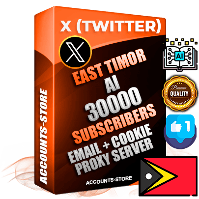 Professional Timorese PREMIUM X (Twitter) accounts of manual registration and farming for the ARTIFICIAL INTELLIGENCE niche with high trust history photos and tweets — fully themed and optimized for ARTIFICIAL INTELLIGENCE advertising and promotion — 30000 niche-related live active followers 2009–2014 registration year Verified Email (Included) + Cookie JSON for secure import and login to the account + User Agent + High-quality filling (Photo Header Posts). Fully ready for targeted campaigns and ad launches from any country. Perfectly hold ads without bans. Ideal for any earning schemes affiliate promotions and marketing projects. Quality unlimited IPv4 proxy server included. Professional Timorese PREMIUM X (Twitter) accounts of manual registration and farming for the ARTIFICIAL INTELLIGENCE niche with high trust history photos and tweets — fully themed and optimized for ARTIFICIAL INTELLIGENCE advertising and promotion — 30000 niche-related live active followers 2009–2014 registration year Verified Email (Included) + Cookie JSON for secure import and login to the account + User Agent + High-quality filling (Photo Header Posts). Fully ready for targeted campaigns and ad launches from any country. Perfectly hold ads without bans. Ideal for any earning schemes affiliate promotions and marketing projects. Quality unlimited IPv4 proxy server included.