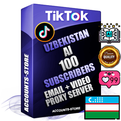 Professional Uzbek PREMIUM TikTok accounts of manual registration and farming for the ARTIFICIAL INTELLIGENCE niche with high trust history profile photos and videos — fully themed and optimized for ARTIFICIAL INTELLIGENCE advertising and promotion — 100 niche-related live active subscribers 2018–2022 registration years Verified Email (included) + Cookie JSON for secure import and login to the account + User Agent + high-quality content filling (profile photo banner and videos). Fully ready for targeted campaigns and ad launches from any country. Perfectly holds ads without bans. Ideal for any earning schemes affiliate promotions and marketing projects. Quality unlimited IPv4 proxy server included.