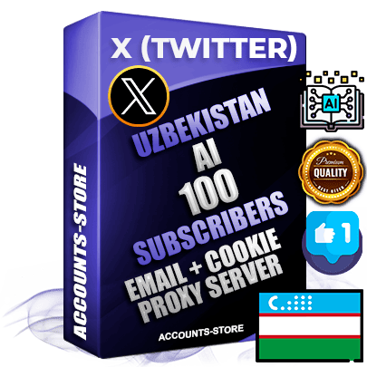 Professional Uzbek PREMIUM X (Twitter) accounts of manual registration and farming for the ARTIFICIAL INTELLIGENCE niche with high trust history photos and tweets — fully themed and optimized for ARTIFICIAL INTELLIGENCE advertising and promotion — 100 niche-related live active followers 2009–2014 registration year Verified Email (Included) + Cookie JSON for secure import and login to the account + User Agent + High-quality filling (Photo Header Posts). Fully ready for targeted campaigns and ad launches from any country. Perfectly hold ads without bans. Ideal for any earning schemes affiliate promotions and marketing projects. Quality unlimited IPv4 proxy server included.