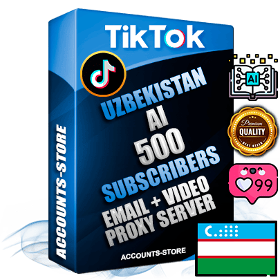 Professional Uzbek PREMIUM TikTok accounts of manual registration and farming for the ARTIFICIAL INTELLIGENCE niche with high trust history profile photos and videos — fully themed and optimized for ARTIFICIAL INTELLIGENCE advertising and promotion — 500 niche-related live active subscribers 2018–2022 registration years Verified Email (included) + Cookie JSON for secure import and login to the account + User Agent + high-quality content filling (profile photo banner and videos). Fully ready for targeted campaigns and ad launches from any country. Perfectly holds ads without bans. Ideal for any earning schemes affiliate promotions and marketing projects. Quality unlimited IPv4 proxy server included. Professional Uzbek PREMIUM TikTok accounts of manual registration and farming for the ARTIFICIAL INTELLIGENCE niche with high trust history profile photos and videos — fully themed and optimized for ARTIFICIAL INTELLIGENCE advertising and promotion — 500 niche-related live active subscribers 2018–2022 registration years Verified Email (included) + Cookie JSON for secure import and login to the account + User Agent + high-quality content filling (profile photo banner and videos). Fully ready for targeted campaigns and ad launches from any country. Perfectly holds ads without bans. Ideal for any earning schemes affiliate promotions and marketing projects. Quality unlimited IPv4 proxy server included.