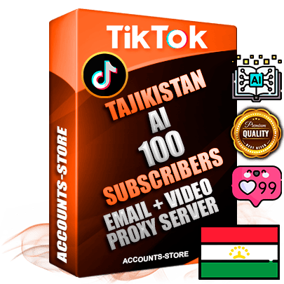 Professional Tajik PREMIUM TikTok accounts of manual registration and farming for the ARTIFICIAL INTELLIGENCE niche with high trust history profile photos and videos — fully themed and optimized for ARTIFICIAL INTELLIGENCE advertising and promotion — 100 niche-related live active subscribers 2018–2022 registration years Verified Email (included) + Cookie JSON for secure import and login to the account + User Agent + high-quality content filling (profile photo banner and videos). Fully ready for targeted campaigns and ad launches from any country. Perfectly holds ads without bans. Ideal for any earning schemes affiliate promotions and marketing projects. Quality unlimited IPv4 proxy server included. Professional Tajik PREMIUM TikTok accounts of manual registration and farming for the ARTIFICIAL INTELLIGENCE niche with high trust history profile photos and videos — fully themed and optimized for ARTIFICIAL INTELLIGENCE advertising and promotion — 100 niche-related live active subscribers 2018–2022 registration years Verified Email (included) + Cookie JSON for secure import and login to the account + User Agent + high-quality content filling (profile photo banner and videos). Fully ready for targeted campaigns and ad launches from any country. Perfectly holds ads without bans. Ideal for any earning schemes affiliate promotions and marketing projects. Quality unlimited IPv4 proxy server included.