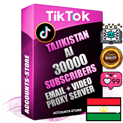 Professional Tajik PREMIUM TikTok accounts of manual registration and farming for the ARTIFICIAL INTELLIGENCE niche with high trust history profile photos and videos — fully themed and optimized for ARTIFICIAL INTELLIGENCE advertising and promotion — 30000 niche-related live active subscribers 2018–2022 registration years Verified Email (included) + Cookie JSON for secure import and login to the account + User Agent + high-quality content filling (profile photo banner and videos). Fully ready for targeted campaigns and ad launches from any country. Perfectly holds ads without bans. Ideal for any earning schemes affiliate promotions and marketing projects. Quality unlimited IPv4 proxy server included. Professional Tajik PREMIUM TikTok accounts of manual registration and farming for the ARTIFICIAL INTELLIGENCE niche with high trust history profile photos and videos — fully themed and optimized for ARTIFICIAL INTELLIGENCE advertising and promotion — 30000 niche-related live active subscribers 2018–2022 registration years Verified Email (included) + Cookie JSON for secure import and login to the account + User Agent + high-quality content filling (profile photo banner and videos). Fully ready for targeted campaigns and ad launches from any country. Perfectly holds ads without bans. Ideal for any earning schemes affiliate promotions and marketing projects. Quality unlimited IPv4 proxy server included.