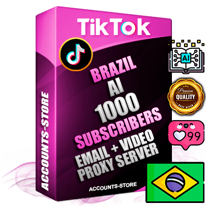Professional Brazilian PREMIUM TikTok accounts of manual registration and farming for the ARTIFICIAL INTELLIGENCE niche with high trust history profile photos and videos — fully themed and optimized for ARTIFICIAL INTELLIGENCE advertising and promotion — 1000 niche-related live active subscribers 2018–2022 registration years Verified Email (included) + Cookie JSON for secure import and login to the account + User Agent + high-quality content filling (profile photo banner and videos). Fully ready for targeted campaigns and ad launches from any country. Perfectly holds ads without bans. Ideal for any earning schemes affiliate promotions and marketing projects. Quality unlimited IPv4 proxy server included. Professional Brazilian PREMIUM TikTok accounts of manual registration and farming for the ARTIFICIAL INTELLIGENCE niche with high trust history profile photos and videos — fully themed and optimized for ARTIFICIAL INTELLIGENCE advertising and promotion — 1000 niche-related live active subscribers 2018–2022 registration years Verified Email (included) + Cookie JSON for secure import and login to the account + User Agent + high-quality content filling (profile photo banner and videos). Fully ready for targeted campaigns and ad launches from any country. Perfectly holds ads without bans. Ideal for any earning schemes affiliate promotions and marketing projects. Quality unlimited IPv4 proxy server included.
