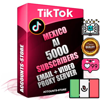 Professional Mexican PREMIUM TikTok accounts of manual registration and farming for the ARTIFICIAL INTELLIGENCE niche with high trust history profile photos and videos — fully themed and optimized for ARTIFICIAL INTELLIGENCE advertising and promotion — 5000 niche-related live active subscribers 2018–2022 registration years Verified Email (included) + Cookie JSON for secure import and login to the account + User Agent + high-quality content filling (profile photo banner and videos). Fully ready for targeted campaigns and ad launches from any country. Perfectly holds ads without bans. Ideal for any earning schemes affiliate promotions and marketing projects. Quality unlimited IPv4 proxy server included. Professional Mexican PREMIUM TikTok accounts of manual registration and farming for the ARTIFICIAL INTELLIGENCE niche with high trust history profile photos and videos — fully themed and optimized for ARTIFICIAL INTELLIGENCE advertising and promotion — 5000 niche-related live active subscribers 2018–2022 registration years Verified Email (included) + Cookie JSON for secure import and login to the account + User Agent + high-quality content filling (profile photo banner and videos). Fully ready for targeted campaigns and ad launches from any country. Perfectly holds ads without bans. Ideal for any earning schemes affiliate promotions and marketing projects. Quality unlimited IPv4 proxy server included.