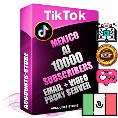 Professional Mexican PREMIUM TikTok accounts of manual registration and farming for the ARTIFICIAL INTELLIGENCE niche with high trust history profile photos and videos — fully themed and optimized for ARTIFICIAL INTELLIGENCE advertising and promotion — 10000 niche-related live active subscribers 2018–2022 registration years Verified Email (included) + Cookie JSON for secure import and login to the account + User Agent + high-quality content filling (profile photo banner and videos). Fully ready for targeted campaigns and ad launches from any country. Perfectly holds ads without bans. Ideal for any earning schemes affiliate promotions and marketing projects. Quality unlimited IPv4 proxy server included. Professional Mexican PREMIUM TikTok accounts of manual registration and farming for the ARTIFICIAL INTELLIGENCE niche with high trust history profile photos and videos — fully themed and optimized for ARTIFICIAL INTELLIGENCE advertising and promotion — 10000 niche-related live active subscribers 2018–2022 registration years Verified Email (included) + Cookie JSON for secure import and login to the account + User Agent + high-quality content filling (profile photo banner and videos). Fully ready for targeted campaigns and ad launches from any country. Perfectly holds ads without bans. Ideal for any earning schemes affiliate promotions and marketing projects. Quality unlimited IPv4 proxy server included.