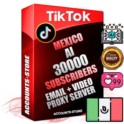 Professional Mexican PREMIUM TikTok accounts of manual registration and farming for the ARTIFICIAL INTELLIGENCE niche with high trust history profile photos and videos — fully themed and optimized for ARTIFICIAL INTELLIGENCE advertising and promotion — 30000 niche-related live active subscribers 2018–2022 registration years Verified Email (included) + Cookie JSON for secure import and login to the account + User Agent + high-quality content filling (profile photo banner and videos). Fully ready for targeted campaigns and ad launches from any country. Perfectly holds ads without bans. Ideal for any earning schemes affiliate promotions and marketing projects. Quality unlimited IPv4 proxy server included. Professional Mexican PREMIUM TikTok accounts of manual registration and farming for the ARTIFICIAL INTELLIGENCE niche with high trust history profile photos and videos — fully themed and optimized for ARTIFICIAL INTELLIGENCE advertising and promotion — 30000 niche-related live active subscribers 2018–2022 registration years Verified Email (included) + Cookie JSON for secure import and login to the account + User Agent + high-quality content filling (profile photo banner and videos). Fully ready for targeted campaigns and ad launches from any country. Perfectly holds ads without bans. Ideal for any earning schemes affiliate promotions and marketing projects. Quality unlimited IPv4 proxy server included.