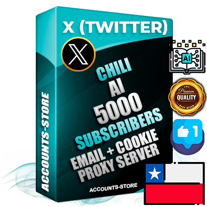 Professional Chilean PREMIUM X (Twitter) accounts of manual registration and farming for the ARTIFICIAL INTELLIGENCE niche with high trust history photos and tweets — fully themed and optimized for ARTIFICIAL INTELLIGENCE advertising and promotion — 5000 niche-related live active followers 2009–2014 registration year Verified Email (Included) + Cookie JSON for secure import and login to the account + User Agent + High-quality filling (Photo Header Posts). Fully ready for targeted campaigns and ad launches from any country. Perfectly hold ads without bans. Ideal for any earning schemes affiliate promotions and marketing projects. Quality unlimited IPv4 proxy server included. Professional Chilean PREMIUM X (Twitter) accounts of manual registration and farming for the ARTIFICIAL INTELLIGENCE niche with high trust history photos and tweets — fully themed and optimized for ARTIFICIAL INTELLIGENCE advertising and promotion — 5000 niche-related live active followers 2009–2014 registration year Verified Email (Included) + Cookie JSON for secure import and login to the account + User Agent + High-quality filling (Photo Header Posts). Fully ready for targeted campaigns and ad launches from any country. Perfectly hold ads without bans. Ideal for any earning schemes affiliate promotions and marketing projects. Quality unlimited IPv4 proxy server included.
