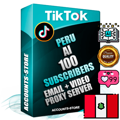 Professional Peruvian PREMIUM TikTok accounts of manual registration and farming for the ARTIFICIAL INTELLIGENCE niche with high trust history profile photos and videos — fully themed and optimized for ARTIFICIAL INTELLIGENCE advertising and promotion — 100 niche-related live active subscribers 2018–2022 registration years Verified Email (included) + Cookie JSON for secure import and login to the account + User Agent + high-quality content filling (profile photo banner and videos). Fully ready for targeted campaigns and ad launches from any country. Perfectly holds ads without bans. Ideal for any earning schemes affiliate promotions and marketing projects. Quality unlimited IPv4 proxy server included. Professional Peruvian PREMIUM TikTok accounts of manual registration and farming for the ARTIFICIAL INTELLIGENCE niche with high trust history profile photos and videos — fully themed and optimized for ARTIFICIAL INTELLIGENCE advertising and promotion — 100 niche-related live active subscribers 2018–2022 registration years Verified Email (included) + Cookie JSON for secure import and login to the account + User Agent + high-quality content filling (profile photo banner and videos). Fully ready for targeted campaigns and ad launches from any country. Perfectly holds ads without bans. Ideal for any earning schemes affiliate promotions and marketing projects. Quality unlimited IPv4 proxy server included.