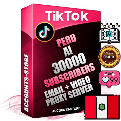 Professional Peruvian PREMIUM TikTok accounts of manual registration and farming for the ARTIFICIAL INTELLIGENCE niche with high trust history profile photos and videos — fully themed and optimized for ARTIFICIAL INTELLIGENCE advertising and promotion — 30000 niche-related live active subscribers 2018–2022 registration years Verified Email (included) + Cookie JSON for secure import and login to the account + User Agent + high-quality content filling (profile photo banner and videos). Fully ready for targeted campaigns and ad launches from any country. Perfectly holds ads without bans. Ideal for any earning schemes affiliate promotions and marketing projects. Quality unlimited IPv4 proxy server included. Professional Peruvian PREMIUM TikTok accounts of manual registration and farming for the ARTIFICIAL INTELLIGENCE niche with high trust history profile photos and videos — fully themed and optimized for ARTIFICIAL INTELLIGENCE advertising and promotion — 30000 niche-related live active subscribers 2018–2022 registration years Verified Email (included) + Cookie JSON for secure import and login to the account + User Agent + high-quality content filling (profile photo banner and videos). Fully ready for targeted campaigns and ad launches from any country. Perfectly holds ads without bans. Ideal for any earning schemes affiliate promotions and marketing projects. Quality unlimited IPv4 proxy server included.