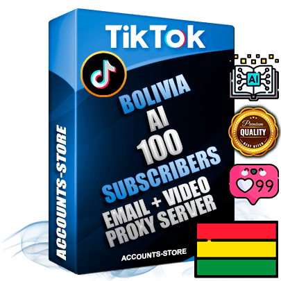 Professional Bolivian PREMIUM TikTok accounts of manual registration and farming for the ARTIFICIAL INTELLIGENCE niche with high trust history profile photos and videos — fully themed and optimized for ARTIFICIAL INTELLIGENCE advertising and promotion — 100 niche-related live active subscribers 2018–2022 registration years Verified Email (included) + Cookie JSON for secure import and login to the account + User Agent + high-quality content filling (profile photo banner and videos). Fully ready for targeted campaigns and ad launches from any country. Perfectly holds ads without bans. Ideal for any earning schemes affiliate promotions and marketing projects. Quality unlimited IPv4 proxy server included. Professional Bolivian PREMIUM TikTok accounts of manual registration and farming for the ARTIFICIAL INTELLIGENCE niche with high trust history profile photos and videos — fully themed and optimized for ARTIFICIAL INTELLIGENCE advertising and promotion — 100 niche-related live active subscribers 2018–2022 registration years Verified Email (included) + Cookie JSON for secure import and login to the account + User Agent + high-quality content filling (profile photo banner and videos). Fully ready for targeted campaigns and ad launches from any country. Perfectly holds ads without bans. Ideal for any earning schemes affiliate promotions and marketing projects. Quality unlimited IPv4 proxy server included.