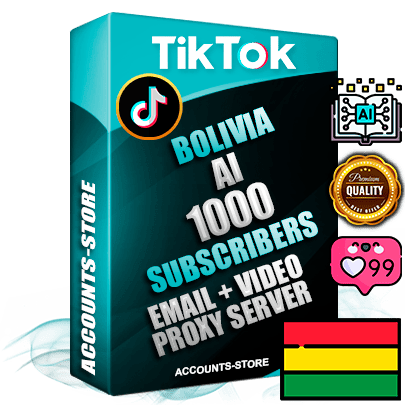 Professional Bolivian PREMIUM TikTok accounts of manual registration and farming for the ARTIFICIAL INTELLIGENCE niche with high trust history profile photos and videos — fully themed and optimized for ARTIFICIAL INTELLIGENCE advertising and promotion — 1000 niche-related live active subscribers 2018–2022 registration years Verified Email (included) + Cookie JSON for secure import and login to the account + User Agent + high-quality content filling (profile photo banner and videos). Fully ready for targeted campaigns and ad launches from any country. Perfectly holds ads without bans. Ideal for any earning schemes affiliate promotions and marketing projects. Quality unlimited IPv4 proxy server included. Professional Bolivian PREMIUM TikTok accounts of manual registration and farming for the ARTIFICIAL INTELLIGENCE niche with high trust history profile photos and videos — fully themed and optimized for ARTIFICIAL INTELLIGENCE advertising and promotion — 1000 niche-related live active subscribers 2018–2022 registration years Verified Email (included) + Cookie JSON for secure import and login to the account + User Agent + high-quality content filling (profile photo banner and videos). Fully ready for targeted campaigns and ad launches from any country. Perfectly holds ads without bans. Ideal for any earning schemes affiliate promotions and marketing projects. Quality unlimited IPv4 proxy server included.