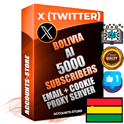 Professional Bolivian PREMIUM X (Twitter) accounts of manual registration and farming for the ARTIFICIAL INTELLIGENCE niche with high trust history photos and tweets — fully themed and optimized for ARTIFICIAL INTELLIGENCE advertising and promotion — 5000 niche-related live active followers 2009–2014 registration year Verified Email (Included) + Cookie JSON for secure import and login to the account + User Agent + High-quality filling (Photo Header Posts). Fully ready for targeted campaigns and ad launches from any country. Perfectly hold ads without bans. Ideal for any earning schemes affiliate promotions and marketing projects. Quality unlimited IPv4 proxy server included. Professional Bolivian PREMIUM X (Twitter) accounts of manual registration and farming for the ARTIFICIAL INTELLIGENCE niche with high trust history photos and tweets — fully themed and optimized for ARTIFICIAL INTELLIGENCE advertising and promotion — 5000 niche-related live active followers 2009–2014 registration year Verified Email (Included) + Cookie JSON for secure import and login to the account + User Agent + High-quality filling (Photo Header Posts). Fully ready for targeted campaigns and ad launches from any country. Perfectly hold ads without bans. Ideal for any earning schemes affiliate promotions and marketing projects. Quality unlimited IPv4 proxy server included.