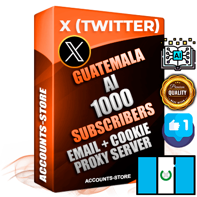 Professional Guatemalan PREMIUM X (Twitter) accounts of manual registration and farming for the ARTIFICIAL INTELLIGENCE niche with high trust history photos and tweets — fully themed and optimized for ARTIFICIAL INTELLIGENCE advertising and promotion — 1000 niche-related live active followers 2009–2014 registration year Verified Email (Included) + Cookie JSON for secure import and login to the account + User Agent + High-quality filling (Photo Header Posts). Fully ready for targeted campaigns and ad launches from any country. Perfectly hold ads without bans. Ideal for any earning schemes affiliate promotions and marketing projects. Quality unlimited IPv4 proxy server included. Professional Guatemalan PREMIUM X (Twitter) accounts of manual registration and farming for the ARTIFICIAL INTELLIGENCE niche with high trust history photos and tweets — fully themed and optimized for ARTIFICIAL INTELLIGENCE advertising and promotion — 1000 niche-related live active followers 2009–2014 registration year Verified Email (Included) + Cookie JSON for secure import and login to the account + User Agent + High-quality filling (Photo Header Posts). Fully ready for targeted campaigns and ad launches from any country. Perfectly hold ads without bans. Ideal for any earning schemes affiliate promotions and marketing projects. Quality unlimited IPv4 proxy server included.