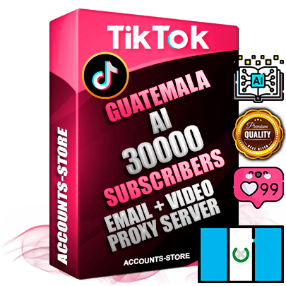 Professional Guatemalan PREMIUM TikTok accounts of manual registration and farming for the ARTIFICIAL INTELLIGENCE niche with high trust history profile photos and videos — fully themed and optimized for ARTIFICIAL INTELLIGENCE advertising and promotion — 30000 niche-related live active subscribers 2018–2022 registration years Verified Email (included) + Cookie JSON for secure import and login to the account + User Agent + high-quality content filling (profile photo banner and videos). Fully ready for targeted campaigns and ad launches from any country. Perfectly holds ads without bans. Ideal for any earning schemes affiliate promotions and marketing projects. Quality unlimited IPv4 proxy server included.