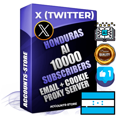 Professional Honduran PREMIUM X (Twitter) accounts of manual registration and farming for the ARTIFICIAL INTELLIGENCE niche with high trust history photos and tweets — fully themed and optimized for ARTIFICIAL INTELLIGENCE advertising and promotion — 10000 niche-related live active followers 2009–2014 registration year Verified Email (Included) + Cookie JSON for secure import and login to the account + User Agent + High-quality filling (Photo Header Posts). Fully ready for targeted campaigns and ad launches from any country. Perfectly hold ads without bans. Ideal for any earning schemes affiliate promotions and marketing projects. Quality unlimited IPv4 proxy server included.