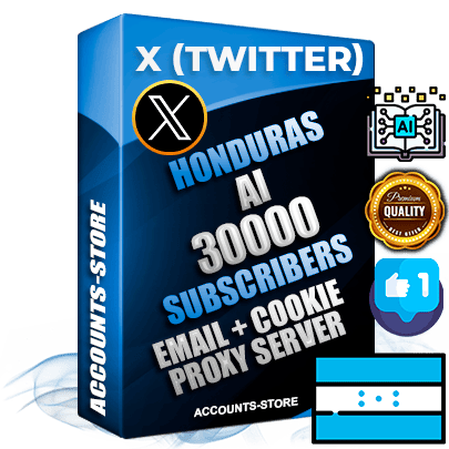 Professional Honduran PREMIUM X (Twitter) accounts of manual registration and farming for the ARTIFICIAL INTELLIGENCE niche with high trust history photos and tweets — fully themed and optimized for ARTIFICIAL INTELLIGENCE advertising and promotion — 30000 niche-related live active followers 2009–2014 registration year Verified Email (Included) + Cookie JSON for secure import and login to the account + User Agent + High-quality filling (Photo Header Posts). Fully ready for targeted campaigns and ad launches from any country. Perfectly hold ads without bans. Ideal for any earning schemes affiliate promotions and marketing projects. Quality unlimited IPv4 proxy server included.