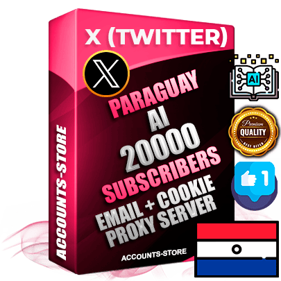 Professional Paraguayan PREMIUM X (Twitter) accounts of manual registration and farming for the ARTIFICIAL INTELLIGENCE niche with high trust history photos and tweets — fully themed and optimized for ARTIFICIAL INTELLIGENCE advertising and promotion — 20000 niche-related live active followers 2009–2014 registration year Verified Email (Included) + Cookie JSON for secure import and login to the account + User Agent + High-quality filling (Photo Header Posts). Fully ready for targeted campaigns and ad launches from any country. Perfectly hold ads without bans. Ideal for any earning schemes affiliate promotions and marketing projects. Quality unlimited IPv4 proxy server included. Professional Paraguayan PREMIUM X (Twitter) accounts of manual registration and farming for the ARTIFICIAL INTELLIGENCE niche with high trust history photos and tweets — fully themed and optimized for ARTIFICIAL INTELLIGENCE advertising and promotion — 20000 niche-related live active followers 2009–2014 registration year Verified Email (Included) + Cookie JSON for secure import and login to the account + User Agent + High-quality filling (Photo Header Posts). Fully ready for targeted campaigns and ad launches from any country. Perfectly hold ads without bans. Ideal for any earning schemes affiliate promotions and marketing projects. Quality unlimited IPv4 proxy server included.