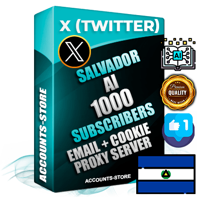Professional Salvadoran PREMIUM X (Twitter) accounts of manual registration and farming for the ARTIFICIAL INTELLIGENCE niche with high trust history photos and tweets — fully themed and optimized for ARTIFICIAL INTELLIGENCE advertising and promotion — 1000 niche-related live active followers 2009–2014 registration year Verified Email (Included) + Cookie JSON for secure import and login to the account + User Agent + High-quality filling (Photo Header Posts). Fully ready for targeted campaigns and ad launches from any country. Perfectly hold ads without bans. Ideal for any earning schemes affiliate promotions and marketing projects. Quality unlimited IPv4 proxy server included.