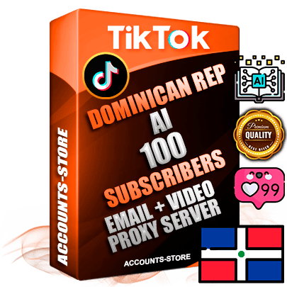 Professional Dominican PREMIUM TikTok accounts of manual registration and farming for the ARTIFICIAL INTELLIGENCE niche with high trust history profile photos and videos — fully themed and optimized for ARTIFICIAL INTELLIGENCE advertising and promotion — 100 niche-related live active subscribers 2018–2022 registration years Verified Email (included) + Cookie JSON for secure import and login to the account + User Agent + high-quality content filling (profile photo banner and videos). Fully ready for targeted campaigns and ad launches from any country. Perfectly holds ads without bans. Ideal for any earning schemes affiliate promotions and marketing projects. Quality unlimited IPv4 proxy server included.