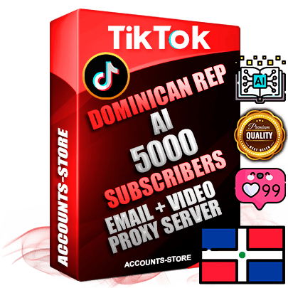 Professional Dominican PREMIUM TikTok accounts of manual registration and farming for the ARTIFICIAL INTELLIGENCE niche with high trust history profile photos and videos — fully themed and optimized for ARTIFICIAL INTELLIGENCE advertising and promotion — 5000 niche-related live active subscribers 2018–2022 registration years Verified Email (included) + Cookie JSON for secure import and login to the account + User Agent + high-quality content filling (profile photo banner and videos). Fully ready for targeted campaigns and ad launches from any country. Perfectly holds ads without bans. Ideal for any earning schemes affiliate promotions and marketing projects. Quality unlimited IPv4 proxy server included. Professional Dominican PREMIUM TikTok accounts of manual registration and farming for the ARTIFICIAL INTELLIGENCE niche with high trust history profile photos and videos — fully themed and optimized for ARTIFICIAL INTELLIGENCE advertising and promotion — 5000 niche-related live active subscribers 2018–2022 registration years Verified Email (included) + Cookie JSON for secure import and login to the account + User Agent + high-quality content filling (profile photo banner and videos). Fully ready for targeted campaigns and ad launches from any country. Perfectly holds ads without bans. Ideal for any earning schemes affiliate promotions and marketing projects. Quality unlimited IPv4 proxy server included.