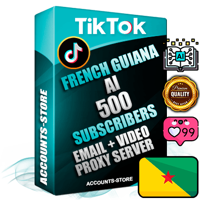 Professional Guiana PREMIUM TikTok accounts of manual registration and farming for the ARTIFICIAL INTELLIGENCE niche with high trust history profile photos and videos — fully themed and optimized for ARTIFICIAL INTELLIGENCE advertising and promotion — 500 niche-related live active subscribers 2018–2022 registration years Verified Email (included) + Cookie JSON for secure import and login to the account + User Agent + high-quality content filling (profile photo banner and videos). Fully ready for targeted campaigns and ad launches from any country. Perfectly holds ads without bans. Ideal for any earning schemes affiliate promotions and marketing projects. Quality unlimited IPv4 proxy server included. Professional Guiana PREMIUM TikTok accounts of manual registration and farming for the ARTIFICIAL INTELLIGENCE niche with high trust history profile photos and videos — fully themed and optimized for ARTIFICIAL INTELLIGENCE advertising and promotion — 500 niche-related live active subscribers 2018–2022 registration years Verified Email (included) + Cookie JSON for secure import and login to the account + User Agent + high-quality content filling (profile photo banner and videos). Fully ready for targeted campaigns and ad launches from any country. Perfectly holds ads without bans. Ideal for any earning schemes affiliate promotions and marketing projects. Quality unlimited IPv4 proxy server included.