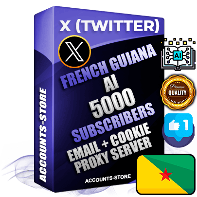 Professional Guiana PREMIUM X (Twitter) accounts of manual registration and farming for the ARTIFICIAL INTELLIGENCE niche with high trust history photos and tweets — fully themed and optimized for ARTIFICIAL INTELLIGENCE advertising and promotion — 5000 niche-related live active followers 2009–2014 registration year Verified Email (Included) + Cookie JSON for secure import and login to the account + User Agent + High-quality filling (Photo Header Posts). Fully ready for targeted campaigns and ad launches from any country. Perfectly hold ads without bans. Ideal for any earning schemes affiliate promotions and marketing projects. Quality unlimited IPv4 proxy server included. Professional Guiana PREMIUM X (Twitter) accounts of manual registration and farming for the ARTIFICIAL INTELLIGENCE niche with high trust history photos and tweets — fully themed and optimized for ARTIFICIAL INTELLIGENCE advertising and promotion — 5000 niche-related live active followers 2009–2014 registration year Verified Email (Included) + Cookie JSON for secure import and login to the account + User Agent + High-quality filling (Photo Header Posts). Fully ready for targeted campaigns and ad launches from any country. Perfectly hold ads without bans. Ideal for any earning schemes affiliate promotions and marketing projects. Quality unlimited IPv4 proxy server included.