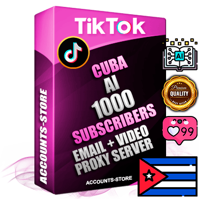 Professional Cuban PREMIUM TikTok accounts of manual registration and farming for the ARTIFICIAL INTELLIGENCE niche with high trust history profile photos and videos — fully themed and optimized for ARTIFICIAL INTELLIGENCE advertising and promotion — 1000 niche-related live active subscribers 2018–2022 registration years Verified Email (included) + Cookie JSON for secure import and login to the account + User Agent + high-quality content filling (profile photo banner and videos). Fully ready for targeted campaigns and ad launches from any country. Perfectly holds ads without bans. Ideal for any earning schemes affiliate promotions and marketing projects. Quality unlimited IPv4 proxy server included. Professional Cuban PREMIUM TikTok accounts of manual registration and farming for the ARTIFICIAL INTELLIGENCE niche with high trust history profile photos and videos — fully themed and optimized for ARTIFICIAL INTELLIGENCE advertising and promotion — 1000 niche-related live active subscribers 2018–2022 registration years Verified Email (included) + Cookie JSON for secure import and login to the account + User Agent + high-quality content filling (profile photo banner and videos). Fully ready for targeted campaigns and ad launches from any country. Perfectly holds ads without bans. Ideal for any earning schemes affiliate promotions and marketing projects. Quality unlimited IPv4 proxy server included.