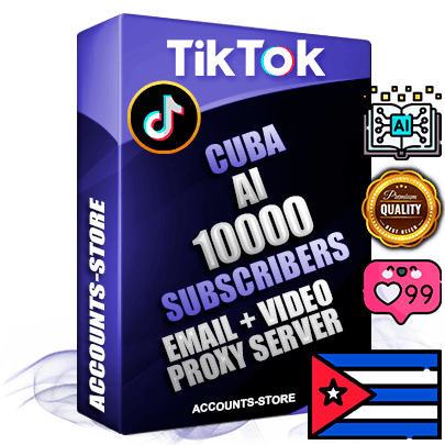 Professional Cuban PREMIUM TikTok accounts of manual registration and farming for the ARTIFICIAL INTELLIGENCE niche with high trust history profile photos and videos — fully themed and optimized for ARTIFICIAL INTELLIGENCE advertising and promotion — 10000 niche-related live active subscribers 2018–2022 registration years Verified Email (included) + Cookie JSON for secure import and login to the account + User Agent + high-quality content filling (profile photo banner and videos). Fully ready for targeted campaigns and ad launches from any country. Perfectly holds ads without bans. Ideal for any earning schemes affiliate promotions and marketing projects. Quality unlimited IPv4 proxy server included.