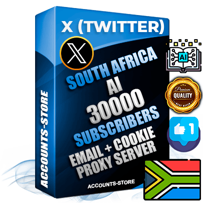 Professional South African PREMIUM X (Twitter) accounts of manual registration and farming for the ARTIFICIAL INTELLIGENCE niche with high trust history photos and tweets — fully themed and optimized for ARTIFICIAL INTELLIGENCE advertising and promotion — 30000 niche-related live active followers 2009–2014 registration year Verified Email (Included) + Cookie JSON for secure import and login to the account + User Agent + High-quality filling (Photo Header Posts). Fully ready for targeted campaigns and ad launches from any country. Perfectly hold ads without bans. Ideal for any earning schemes affiliate promotions and marketing projects. Quality unlimited IPv4 proxy server included.