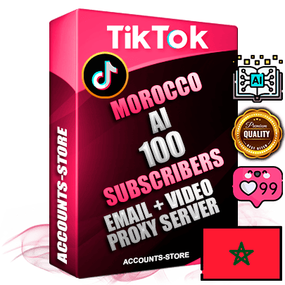 Professional Moroccan PREMIUM TikTok accounts of manual registration and farming for the ARTIFICIAL INTELLIGENCE niche with high trust history profile photos and videos — fully themed and optimized for ARTIFICIAL INTELLIGENCE advertising and promotion — 100 niche-related live active subscribers 2018–2022 registration years Verified Email (included) + Cookie JSON for secure import and login to the account + User Agent + high-quality content filling (profile photo banner and videos). Fully ready for targeted campaigns and ad launches from any country. Perfectly holds ads without bans. Ideal for any earning schemes affiliate promotions and marketing projects. Quality unlimited IPv4 proxy server included.