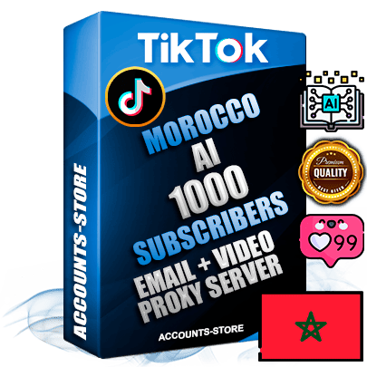 Professional Moroccan PREMIUM TikTok accounts of manual registration and farming for the ARTIFICIAL INTELLIGENCE niche with high trust history profile photos and videos — fully themed and optimized for ARTIFICIAL INTELLIGENCE advertising and promotion — 1000 niche-related live active subscribers 2018–2022 registration years Verified Email (included) + Cookie JSON for secure import and login to the account + User Agent + high-quality content filling (profile photo banner and videos). Fully ready for targeted campaigns and ad launches from any country. Perfectly holds ads without bans. Ideal for any earning schemes affiliate promotions and marketing projects. Quality unlimited IPv4 proxy server included.