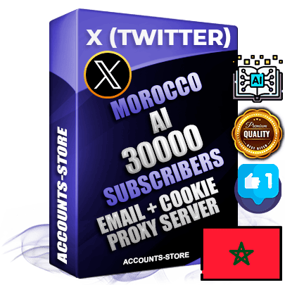 Professional Moroccan PREMIUM X (Twitter) accounts of manual registration and farming for the ARTIFICIAL INTELLIGENCE niche with high trust history photos and tweets — fully themed and optimized for ARTIFICIAL INTELLIGENCE advertising and promotion — 30000 niche-related live active followers 2009–2014 registration year Verified Email (Included) + Cookie JSON for secure import and login to the account + User Agent + High-quality filling (Photo Header Posts). Fully ready for targeted campaigns and ad launches from any country. Perfectly hold ads without bans. Ideal for any earning schemes affiliate promotions and marketing projects. Quality unlimited IPv4 proxy server included. Professional Moroccan PREMIUM X (Twitter) accounts of manual registration and farming for the ARTIFICIAL INTELLIGENCE niche with high trust history photos and tweets — fully themed and optimized for ARTIFICIAL INTELLIGENCE advertising and promotion — 30000 niche-related live active followers 2009–2014 registration year Verified Email (Included) + Cookie JSON for secure import and login to the account + User Agent + High-quality filling (Photo Header Posts). Fully ready for targeted campaigns and ad launches from any country. Perfectly hold ads without bans. Ideal for any earning schemes affiliate promotions and marketing projects. Quality unlimited IPv4 proxy server included.