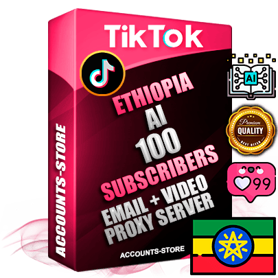Professional Ethiopian PREMIUM TikTok accounts of manual registration and farming for the ARTIFICIAL INTELLIGENCE niche with high trust history profile photos and videos — fully themed and optimized for ARTIFICIAL INTELLIGENCE advertising and promotion — 100 niche-related live active subscribers 2018–2022 registration years Verified Email (included) + Cookie JSON for secure import and login to the account + User Agent + high-quality content filling (profile photo banner and videos). Fully ready for targeted campaigns and ad launches from any country. Perfectly holds ads without bans. Ideal for any earning schemes affiliate promotions and marketing projects. Quality unlimited IPv4 proxy server included.