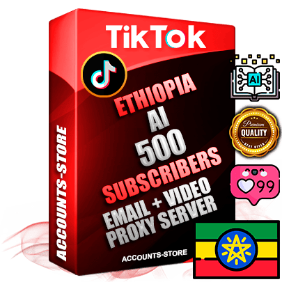Professional Ethiopian PREMIUM TikTok accounts of manual registration and farming for the ARTIFICIAL INTELLIGENCE niche with high trust history profile photos and videos — fully themed and optimized for ARTIFICIAL INTELLIGENCE advertising and promotion — 500 niche-related live active subscribers 2018–2022 registration years Verified Email (included) + Cookie JSON for secure import and login to the account + User Agent + high-quality content filling (profile photo banner and videos). Fully ready for targeted campaigns and ad launches from any country. Perfectly holds ads without bans. Ideal for any earning schemes affiliate promotions and marketing projects. Quality unlimited IPv4 proxy server included. Professional Ethiopian PREMIUM TikTok accounts of manual registration and farming for the ARTIFICIAL INTELLIGENCE niche with high trust history profile photos and videos — fully themed and optimized for ARTIFICIAL INTELLIGENCE advertising and promotion — 500 niche-related live active subscribers 2018–2022 registration years Verified Email (included) + Cookie JSON for secure import and login to the account + User Agent + high-quality content filling (profile photo banner and videos). Fully ready for targeted campaigns and ad launches from any country. Perfectly holds ads without bans. Ideal for any earning schemes affiliate promotions and marketing projects. Quality unlimited IPv4 proxy server included.