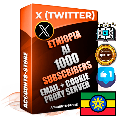 Professional Ethiopian PREMIUM X (Twitter) accounts of manual registration and farming for the ARTIFICIAL INTELLIGENCE niche with high trust history photos and tweets — fully themed and optimized for ARTIFICIAL INTELLIGENCE advertising and promotion — 1000 niche-related live active followers 2009–2014 registration year Verified Email (Included) + Cookie JSON for secure import and login to the account + User Agent + High-quality filling (Photo Header Posts). Fully ready for targeted campaigns and ad launches from any country. Perfectly hold ads without bans. Ideal for any earning schemes affiliate promotions and marketing projects. Quality unlimited IPv4 proxy server included.