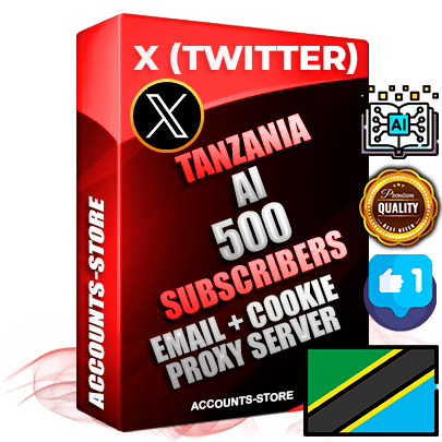 Professional Tanzanian PREMIUM X (Twitter) accounts of manual registration and farming for the ARTIFICIAL INTELLIGENCE niche with high trust history photos and tweets — fully themed and optimized for ARTIFICIAL INTELLIGENCE advertising and promotion — 500 niche-related live active followers 2009–2014 registration year Verified Email (Included) + Cookie JSON for secure import and login to the account + User Agent + High-quality filling (Photo Header Posts). Fully ready for targeted campaigns and ad launches from any country. Perfectly hold ads without bans. Ideal for any earning schemes affiliate promotions and marketing projects. Quality unlimited IPv4 proxy server included.