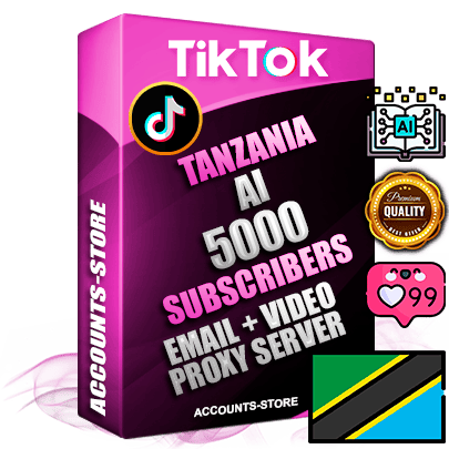 Professional Tanzanian PREMIUM TikTok accounts of manual registration and farming for the ARTIFICIAL INTELLIGENCE niche with high trust history profile photos and videos — fully themed and optimized for ARTIFICIAL INTELLIGENCE advertising and promotion — 5000 niche-related live active subscribers 2018–2022 registration years Verified Email (included) + Cookie JSON for secure import and login to the account + User Agent + high-quality content filling (profile photo banner and videos). Fully ready for targeted campaigns and ad launches from any country. Perfectly holds ads without bans. Ideal for any earning schemes affiliate promotions and marketing projects. Quality unlimited IPv4 proxy server included.